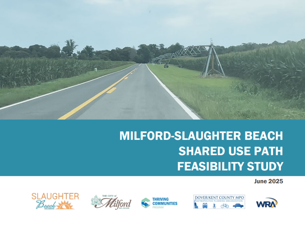 Cover of Milford-Slaughter Beach Feasibility Study