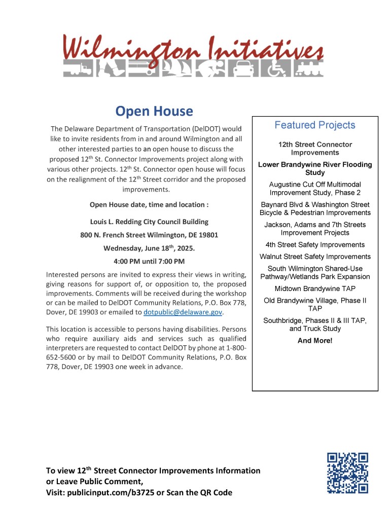 Wilmington Initiatives Public Open House